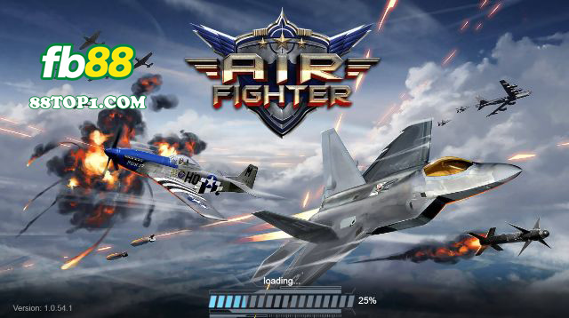 Màn hình hiển thị giao diện game Air Fighter