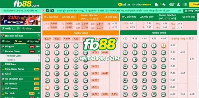 Number Games FB88 là một trò chơi đơn giản, kể cả về cách chơi cũng như cách đặt cược.