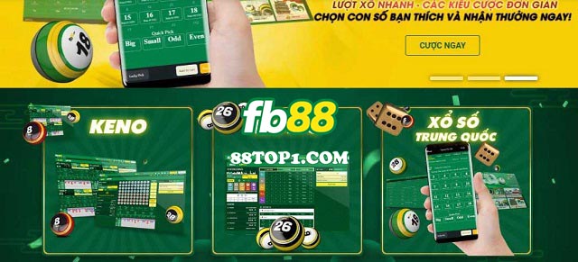 Xo So da dang hinh thuc ca cuoc - Thế giới Game FB88 bao gồm những trò chơi kiếm tiền hấp dẫn nào?