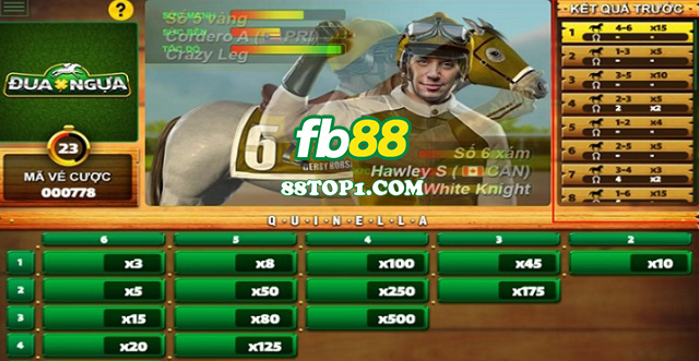 Nắm rõ cách thức đặt cược đua ngựa ảo tại nhà cái FB88